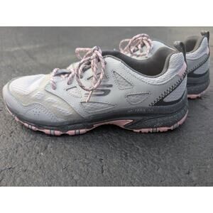 Skechers Women's Hillcrest Pure Escapade Trail Running Shoes Sz 7.5 Gray 149821